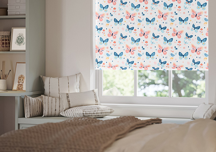 Butterfly Garden, Crystal - Twist&Fit Roller Blind - Image 5